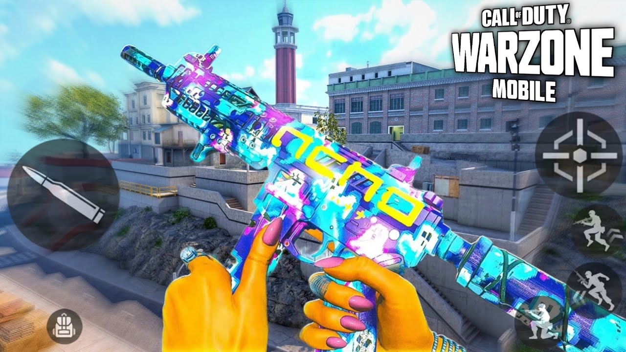 WARZONE MOBILE THE FASTEST MOVEMENT LOADOUT ON REBIRTH ISLAND 👑