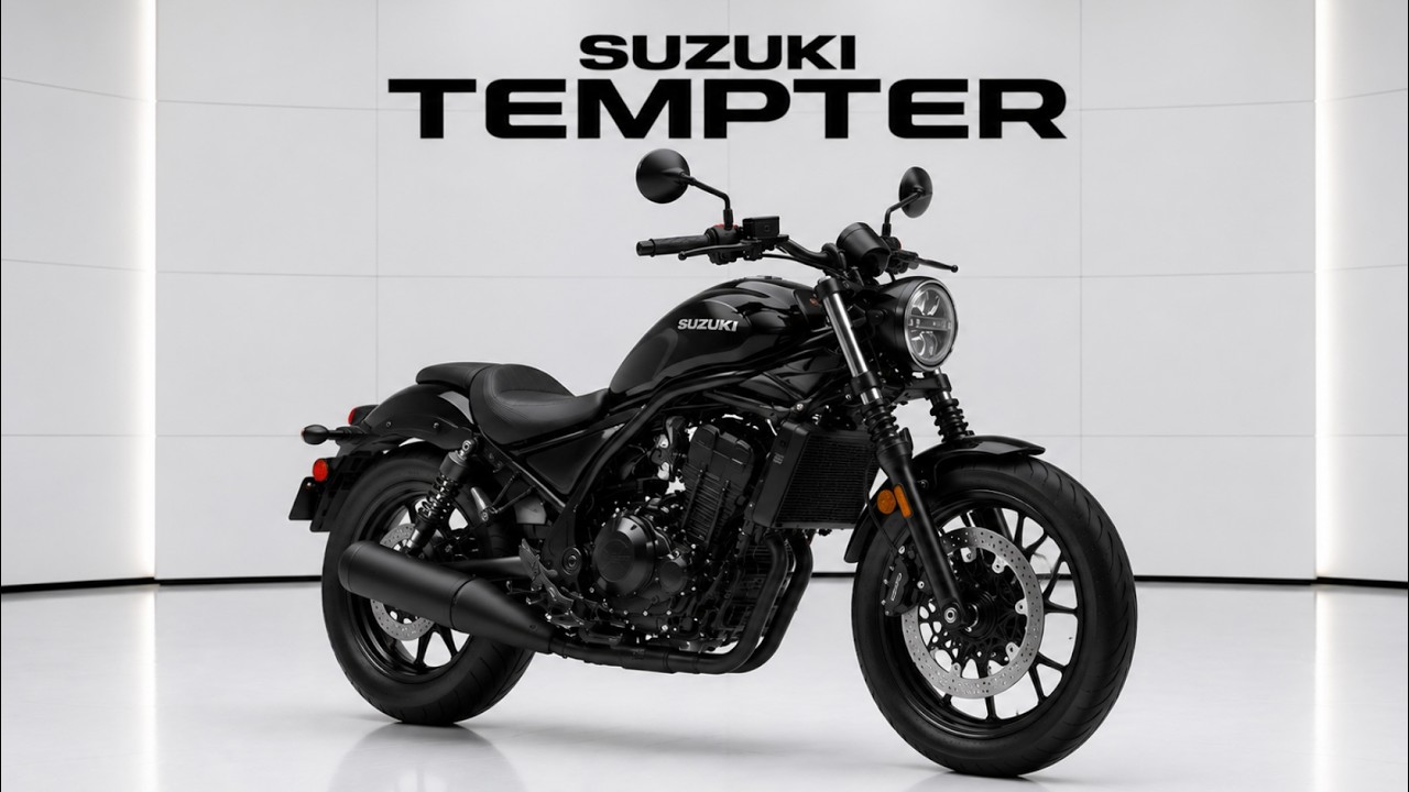 2027 Suzuki Tempter FINALLY Returns!  The Retro Bike Everyone Wanted!