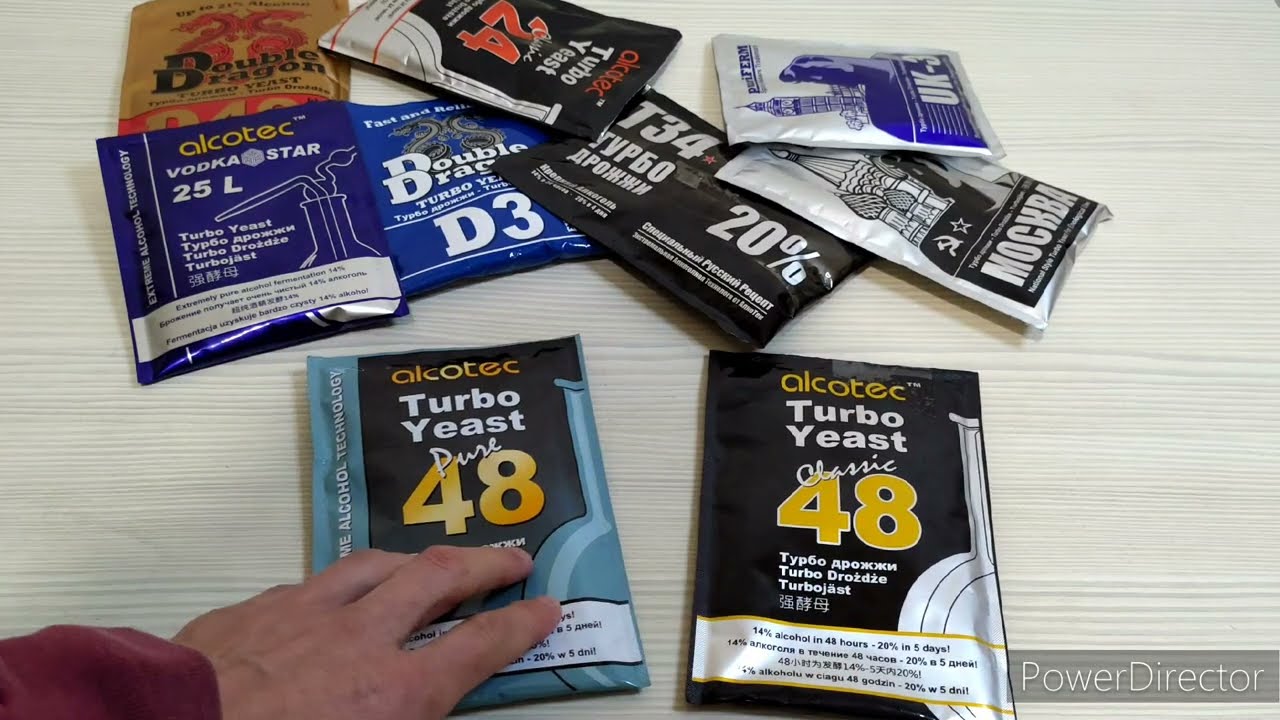 Дрожжи Alcotec 48 pure и Alcotec 48 classic в чем разница!
