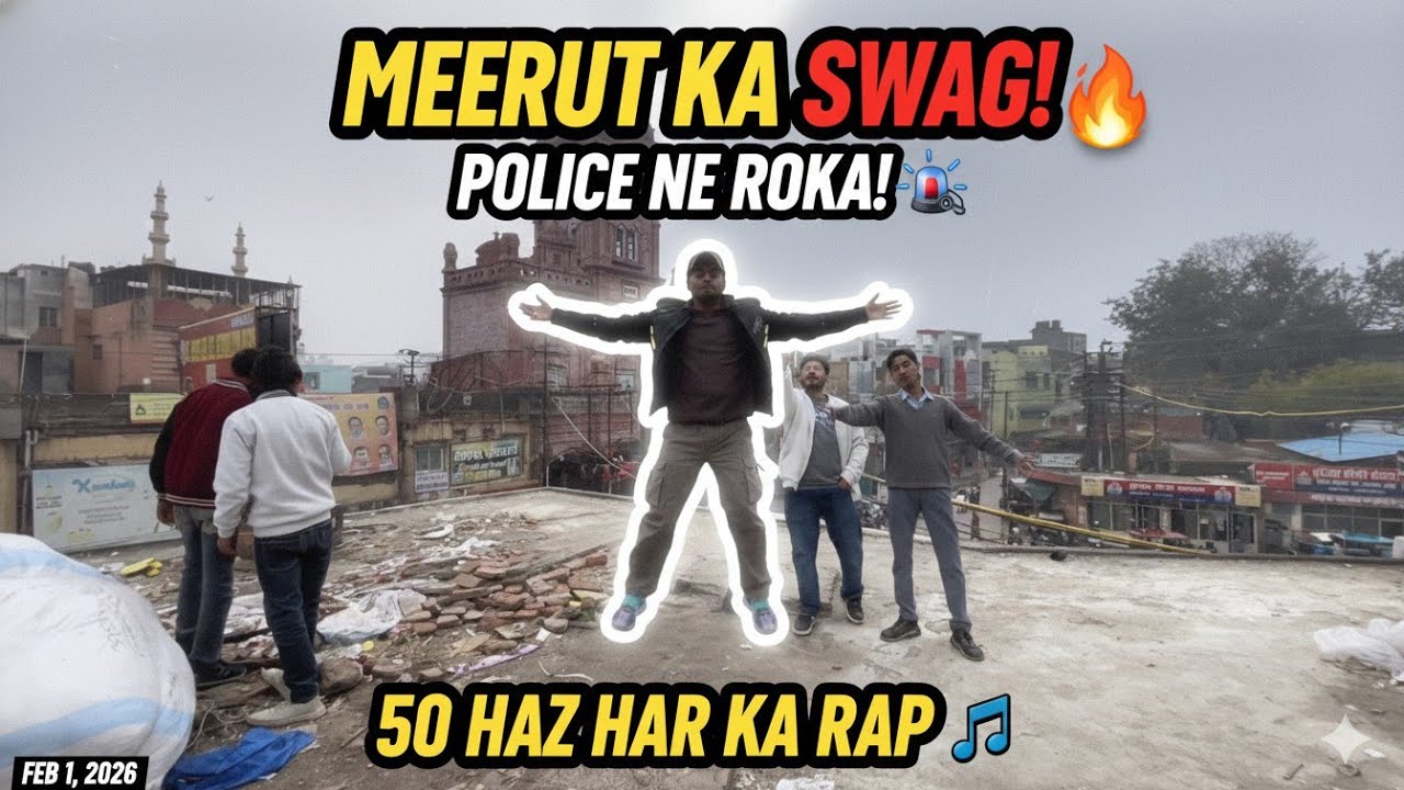 Meerut Ka Swag: 50 Hazaari Rap! 🎤🔥 (Sabse best aur trending)