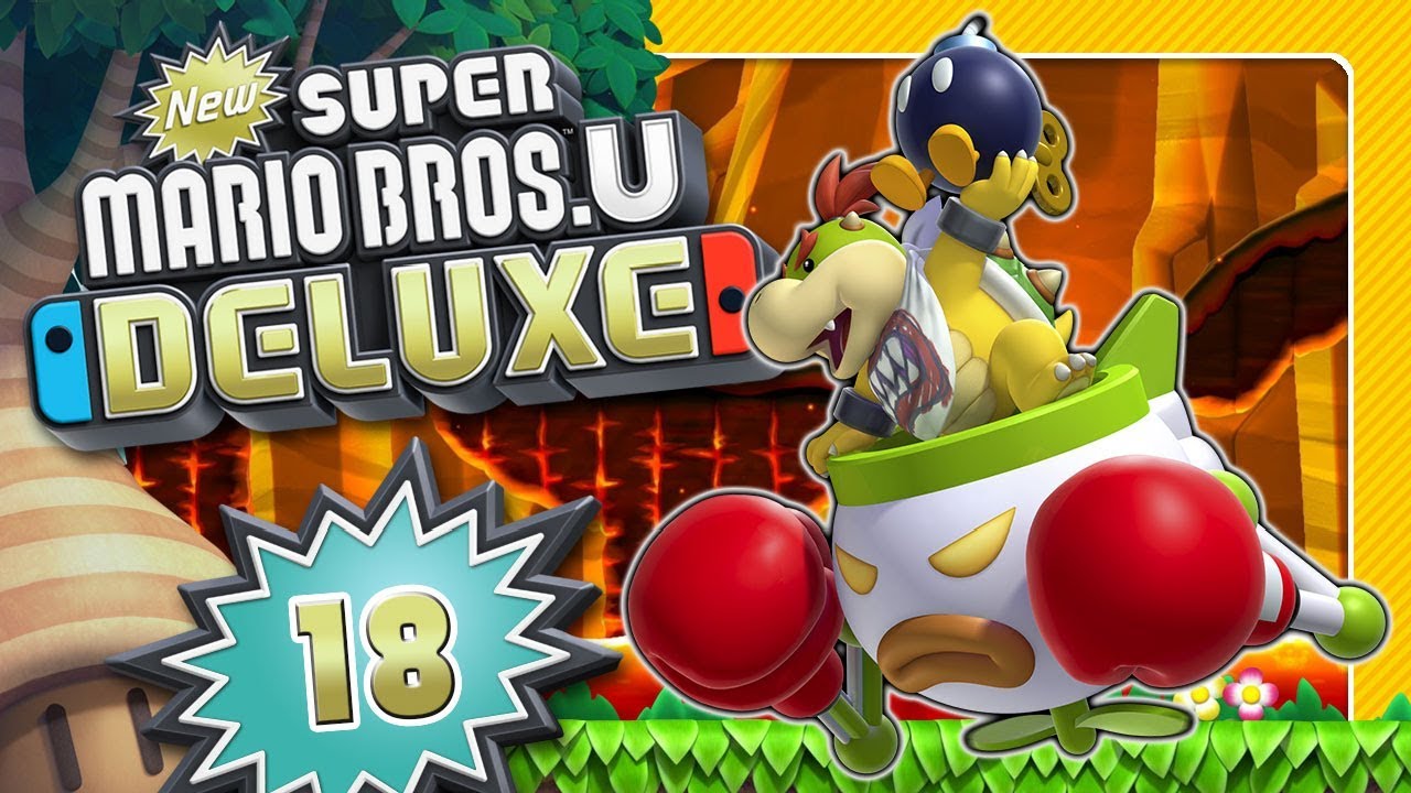 NEW SUPER MARIO BROS. U DELUXE 🌰 #18: Hitzewelle im Pilz-Palast