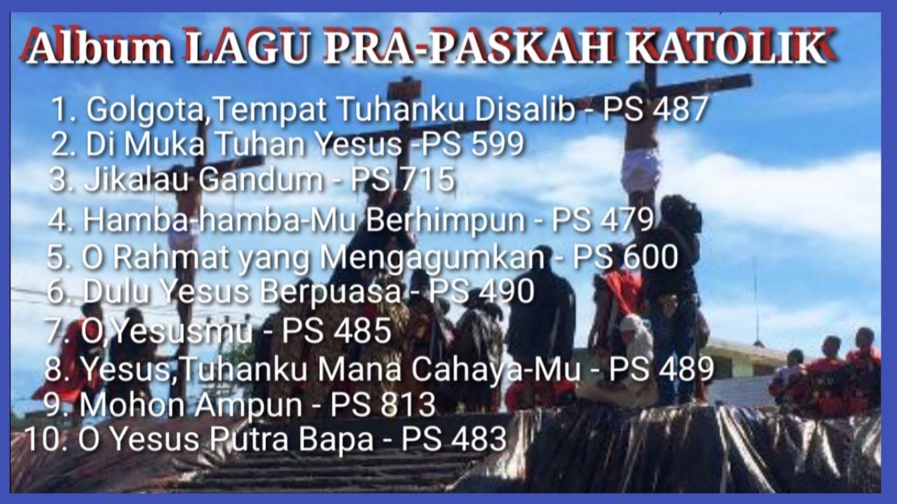 Album LAGU PRAPASKAH KATOLIK - Buku PUJI SYUKUR