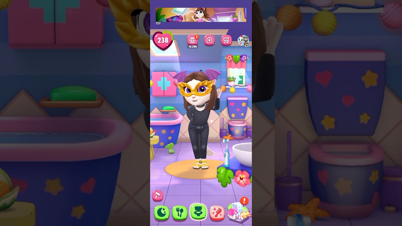 My talking angela # 🎂❤️🥳🎀🪻