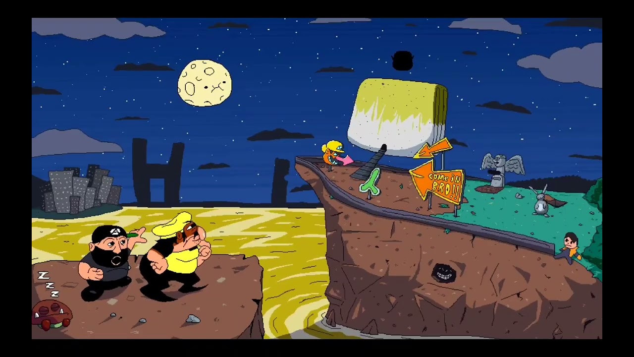 Pizza Tower Repainted/Piss Towel - Pissino's Cliff Cutscene (Ft. Keemstar)