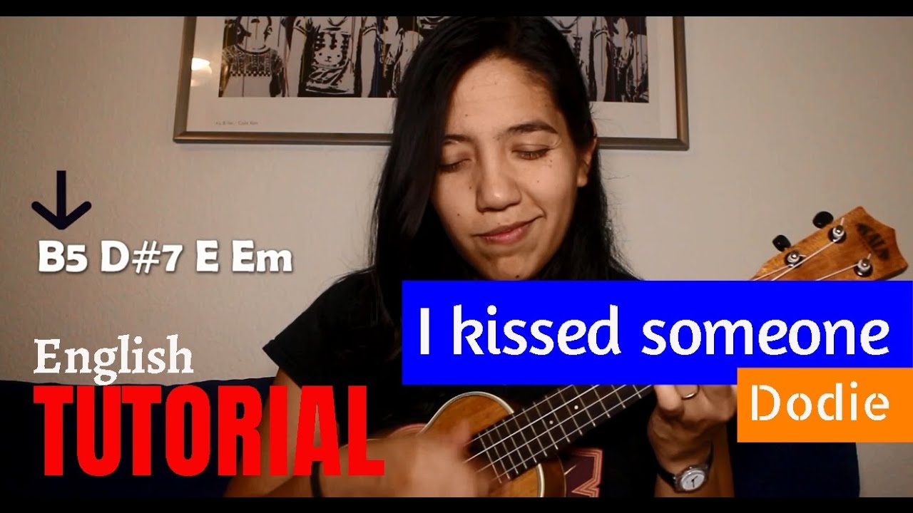 Tutorial: I kissed someone (it wans't you) [English] - cRis Ukulele