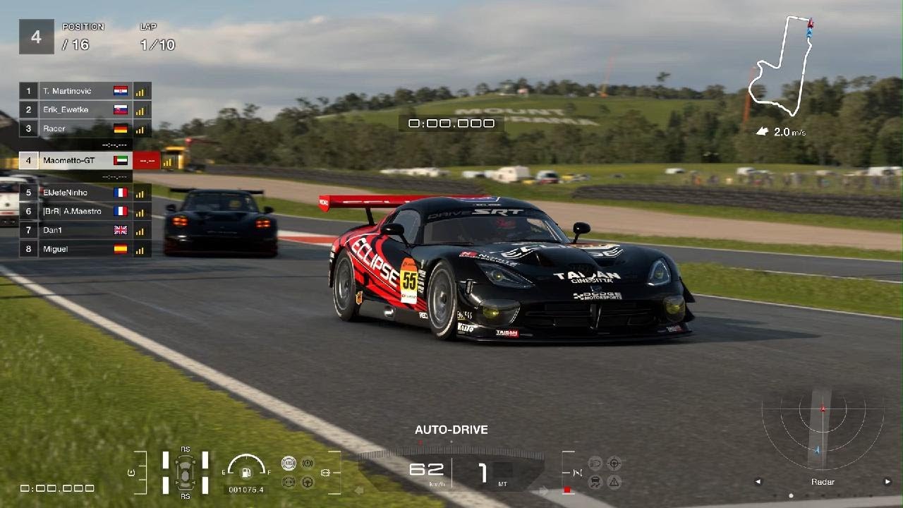 Gran Turismo 7 - Daily Race C - Mount Panorama Racing Circuit - Dodge Viper SRT GT3-R '15