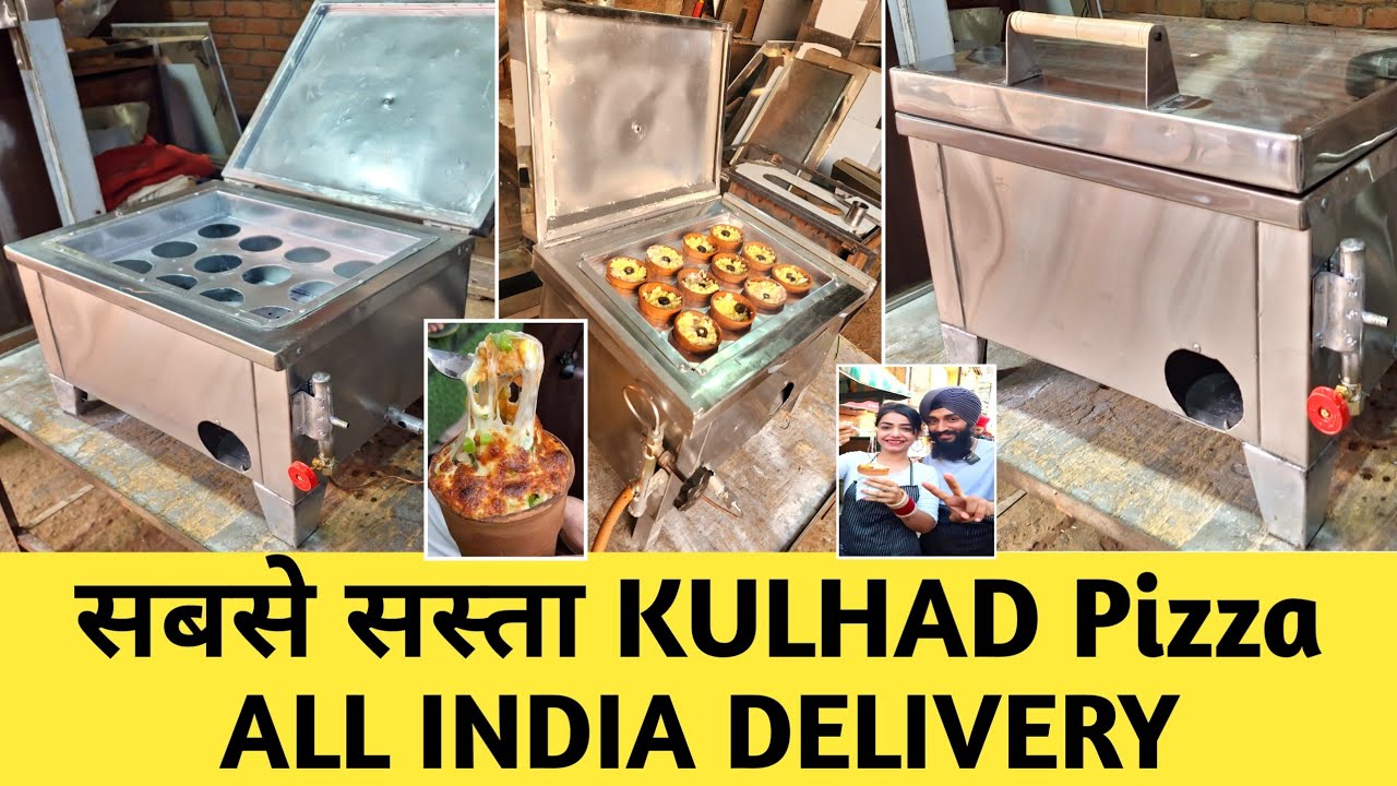 सबसे सस्ता KULHAD PIZZA मशीन 🤑 | Kulhad Pizza Oven | How to make Kulhad pizza