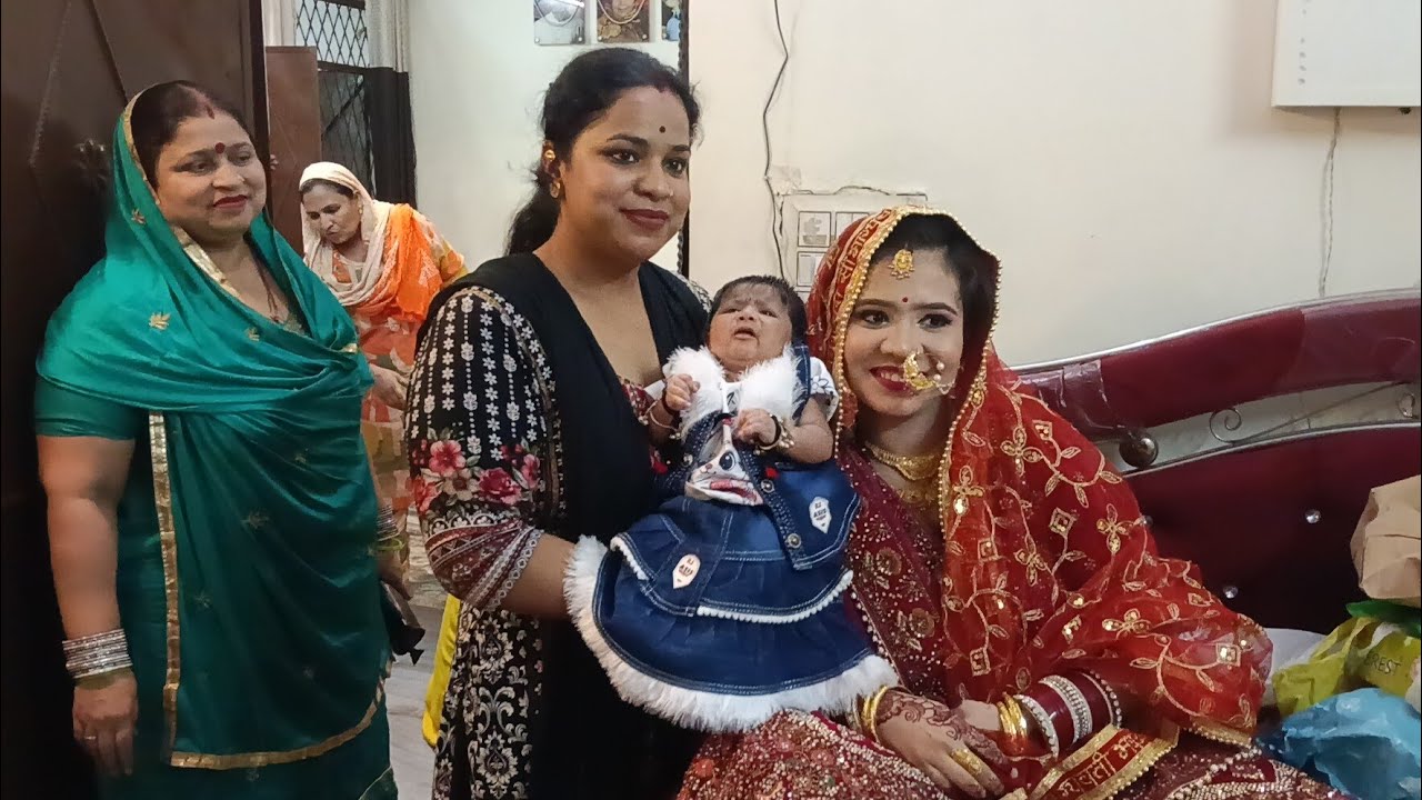 Cutie dakshita chhati function 😍❤️🔥🔥 #sapnamakeover3240 #viralvideo #viralvlogs 