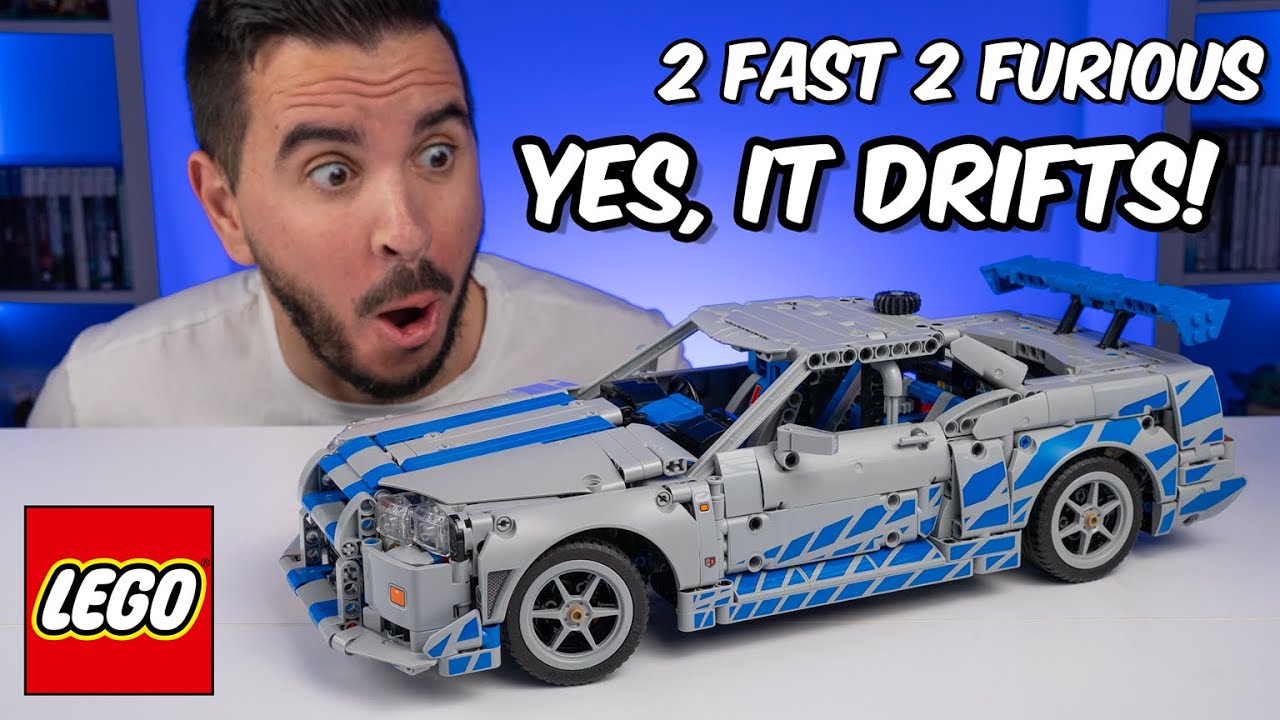 It can DRIFT! || LEGO 42210 2 Fast 2 Furious Nissan Skyline GT-R (R34)