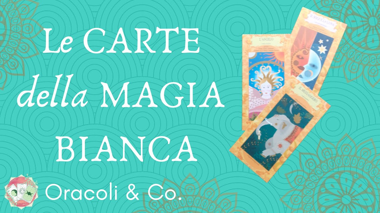 🔮Conosci le Carte DIVINATORIE della MAGIA BIANCA? 🌟 Oracoli & Co.