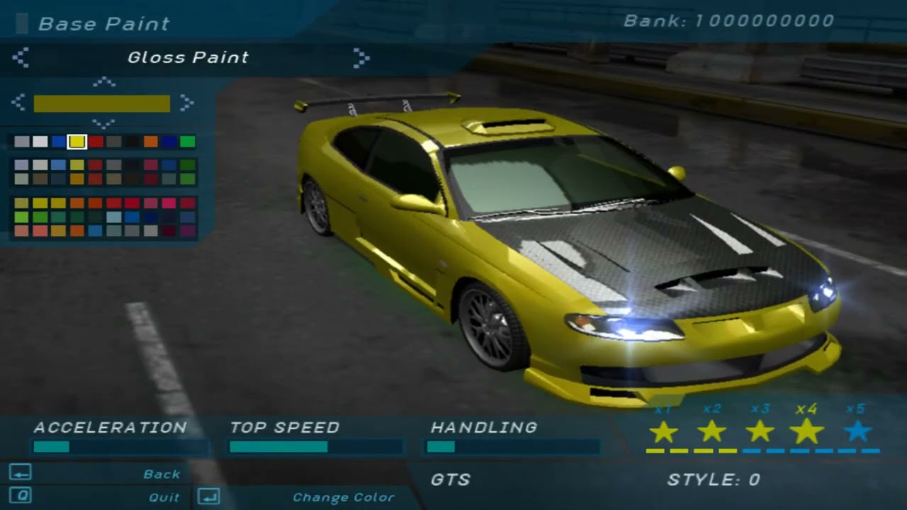 Holden HSV Customization and Gameplay - Need For Speed Underground Add-on Car Mod