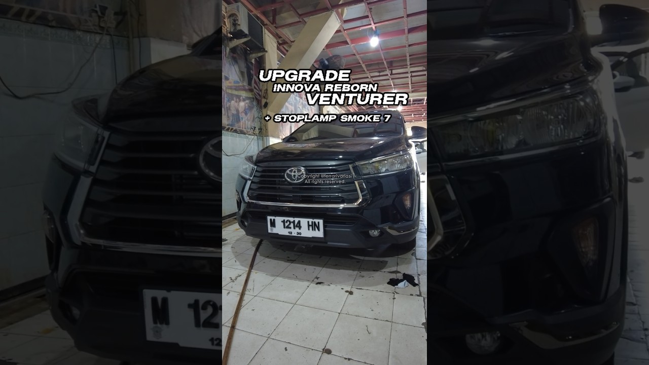 INNOVA REBORN BODYKIT VENTURER DAN STOPLAMP SMOKE 7