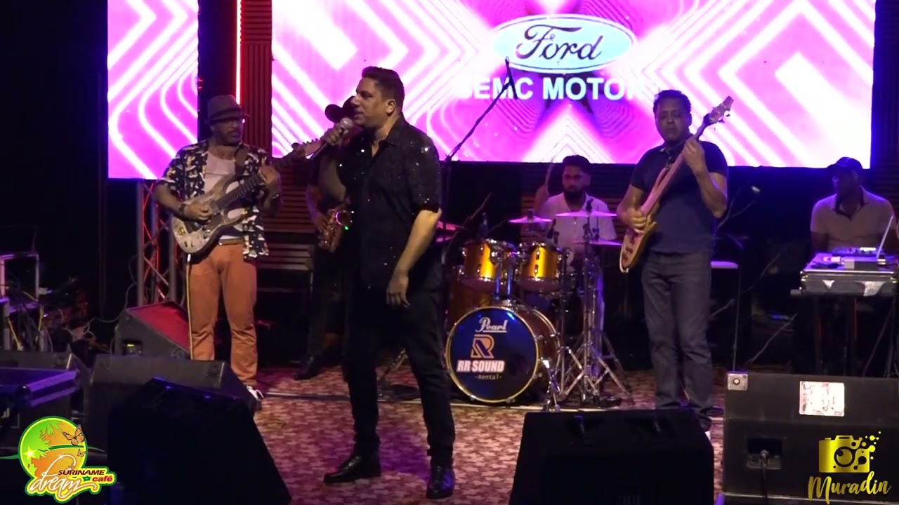 Lucky Singh With The Band Rhydhun Live In Suriname Dream Cafe