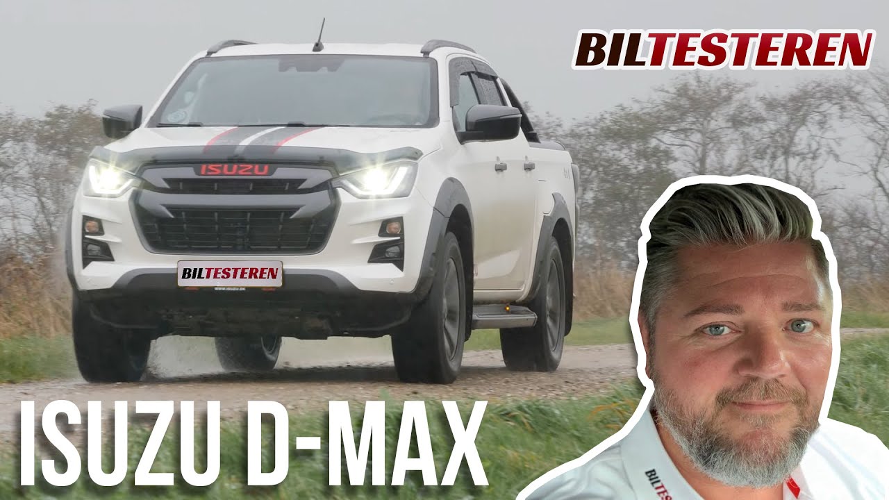 Isuzu D-Max - mega fed og brølstærk, men også en smule irriterende (test)