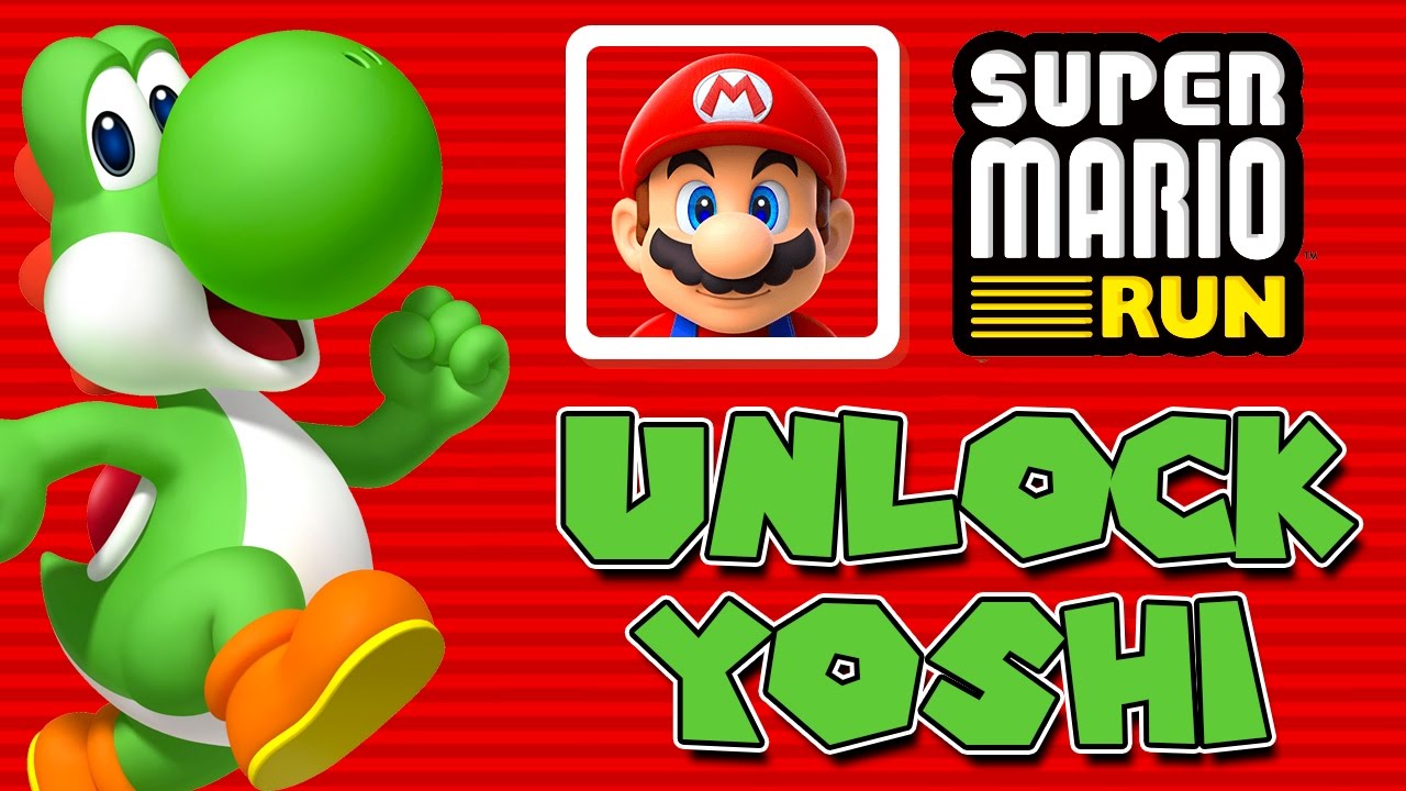 UNLOCK YOSHI! | Super Mario Run | The Quest for YOSHI | HOW TO UNLOCK YOSHI