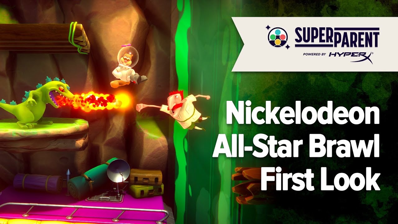 Nickelodeon All-Star Brawl Switch Gameplay - SuperParent First Look