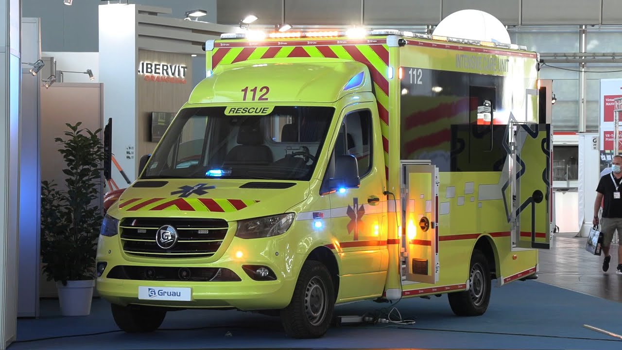 New French Ambulance Concept – Mercedes Sprinter/ Gruau – exterior & interior – Interschutz 2022