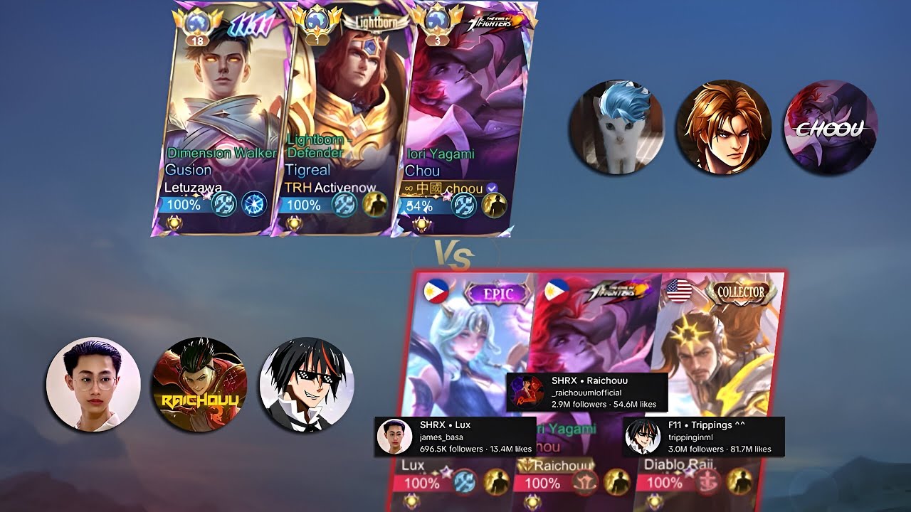 GLOBAL YOUTUBER VS GLOBAL TIKTOKER (WHO WIN!?) - Mobile Legends