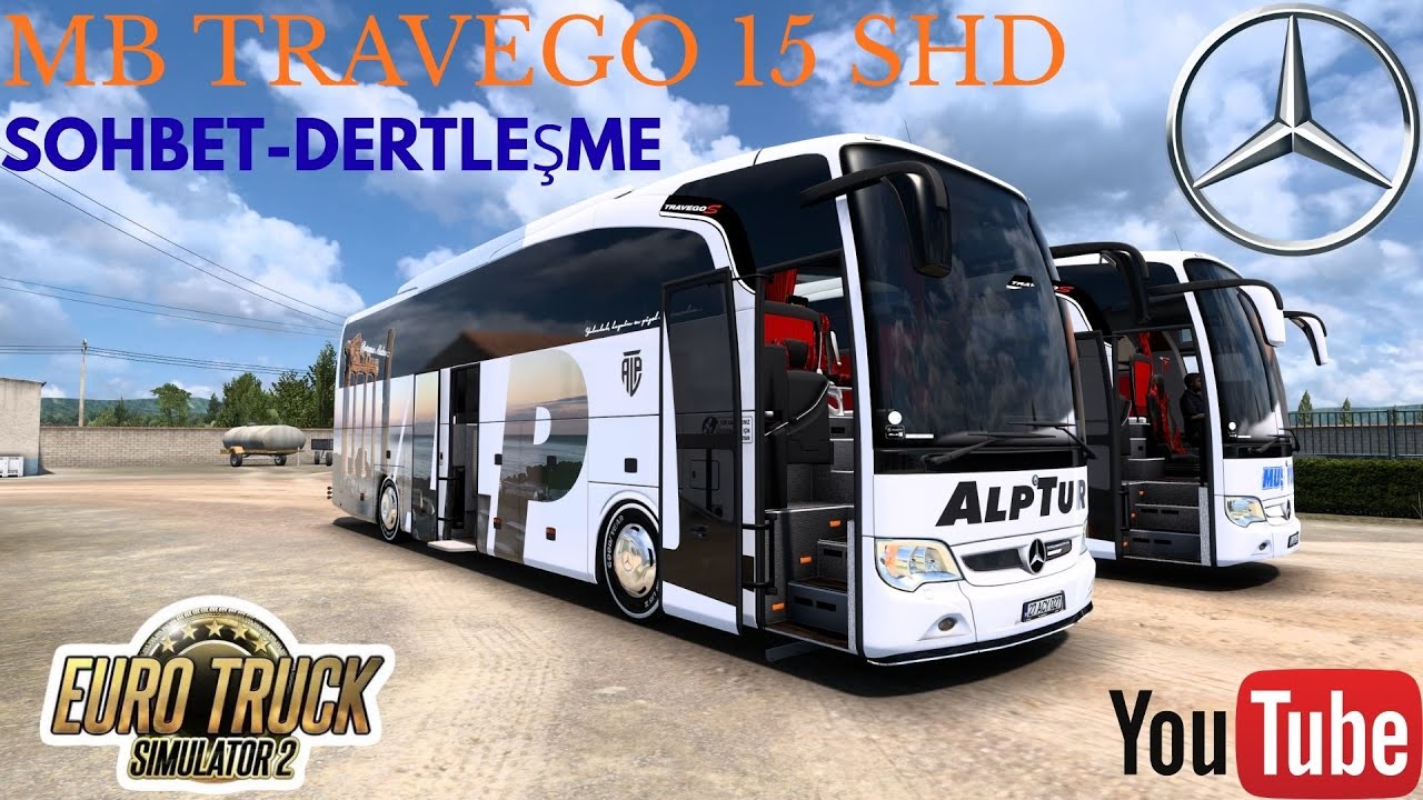 Efsane Geri Döndü! | ETS 2 Mercedes-Benz Travego 15 SHD(1.57) #Mercedes Travego #ETS 2 Otobüs Modu