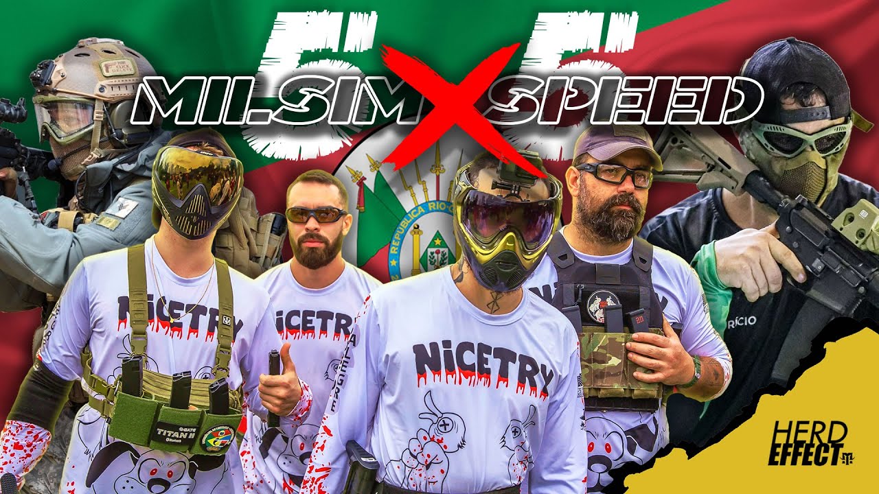 MILSIM ✖️ SPEEDSOFT🟰 QUEM LEVOU❓ | 5x5 HERD EFFECT - Rio Grande do Sul