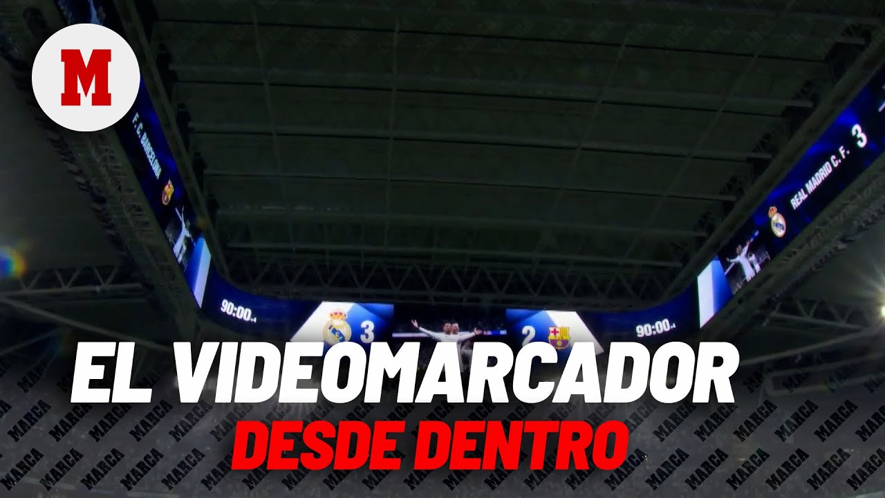 El videomarcador 360 de nuevo Bernabéu desde dentro I MARCA