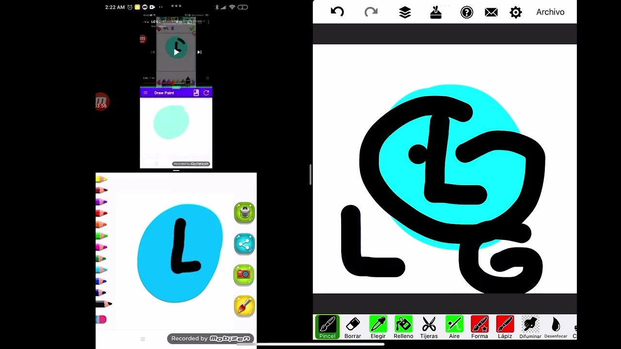 LG logo 1995 effects
