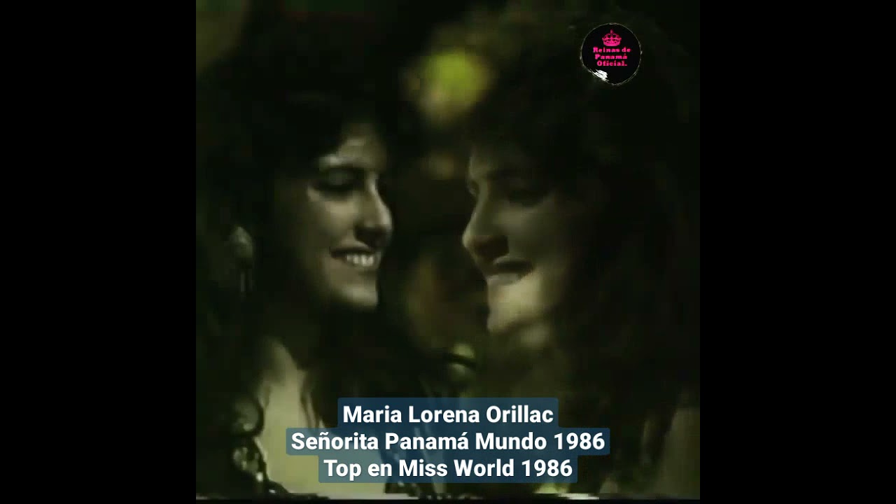Miss World 1986/ Panam&aacute;, Maria Lorena Orillac/ Se&ntilde;orita Panam&aacute; Mundo #shorts  #missworld #panama