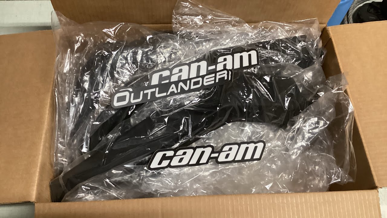 Can Am Outlander - Kotflügelverbreiterung montieren