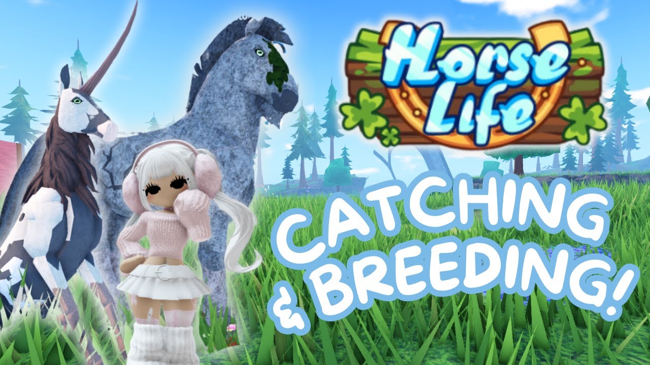 Horse Life! II Catching & Breeding Unicorns! II New Roblox Horse Game