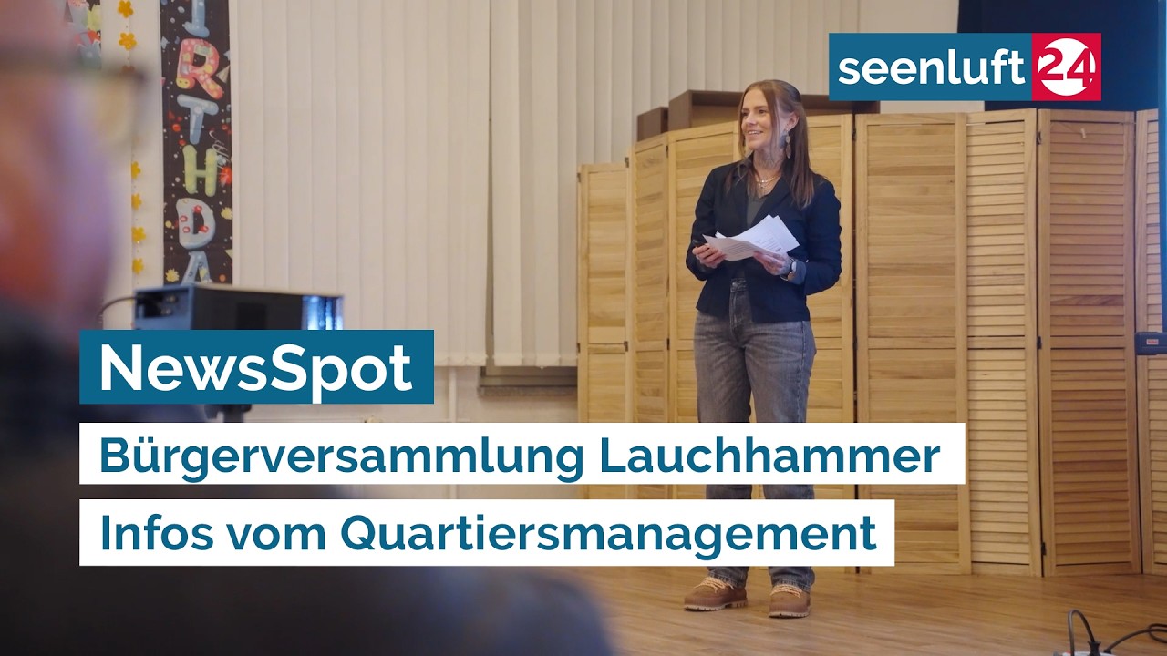 NewsSpot: Bürgerversammlung in Lauchhammer