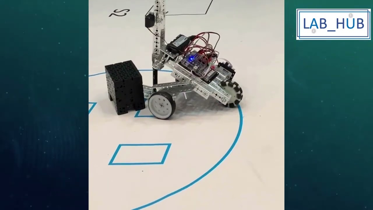 Триколісний робот із набору Tetrix Max  Управління пультом