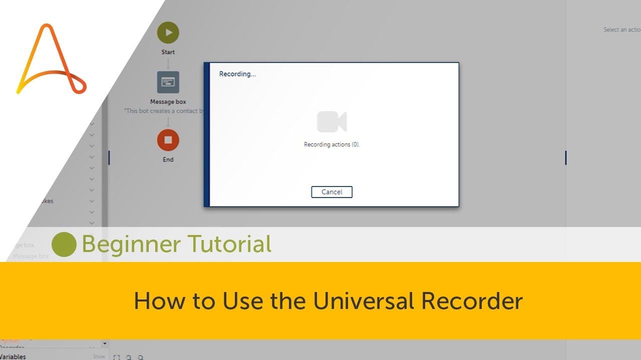 How to Use the Recorder in Enterprise A2019 | Automation Anywhere RPA