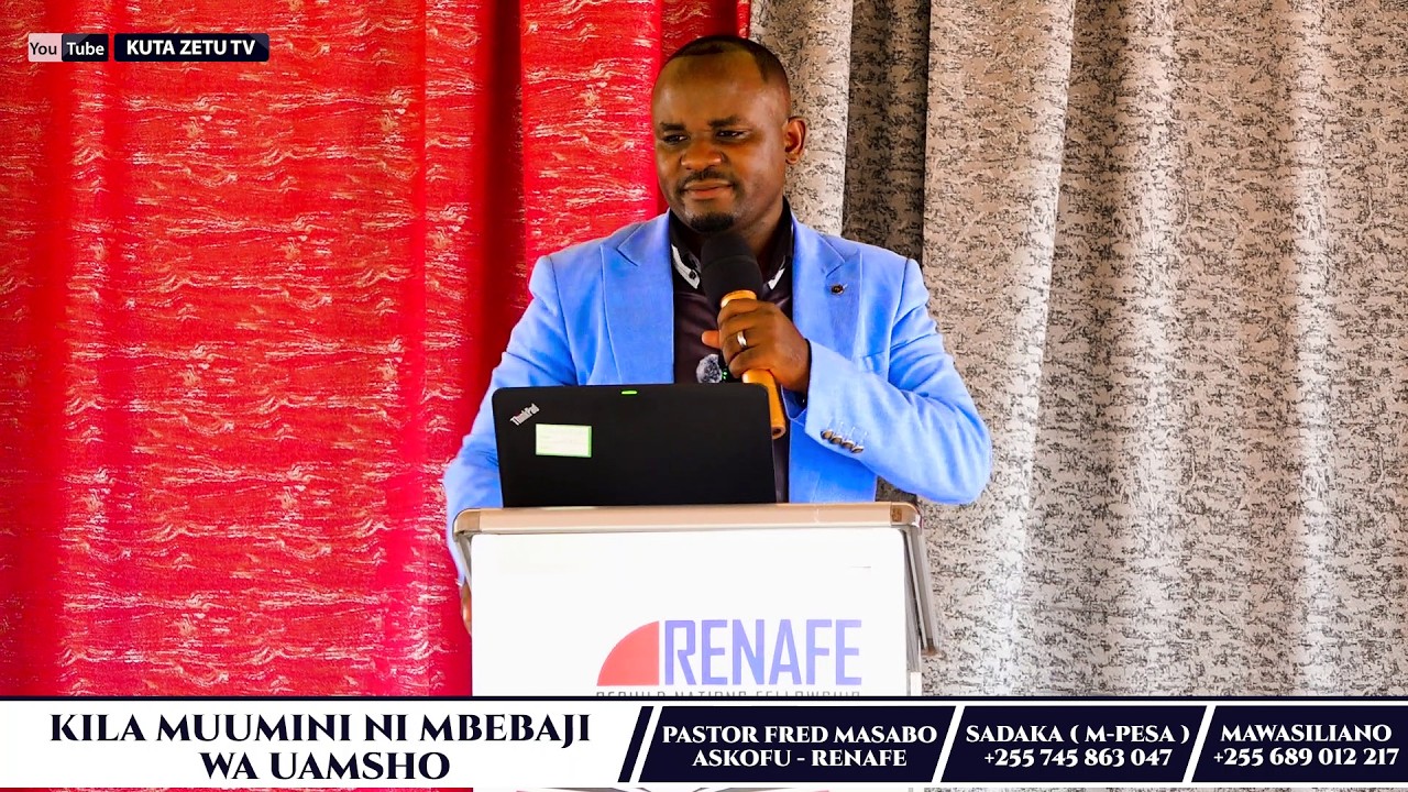 PART 8 - KILA MUUMINI NI MBEBAJI WA UAMSHO - PASTOR FRED MASABO