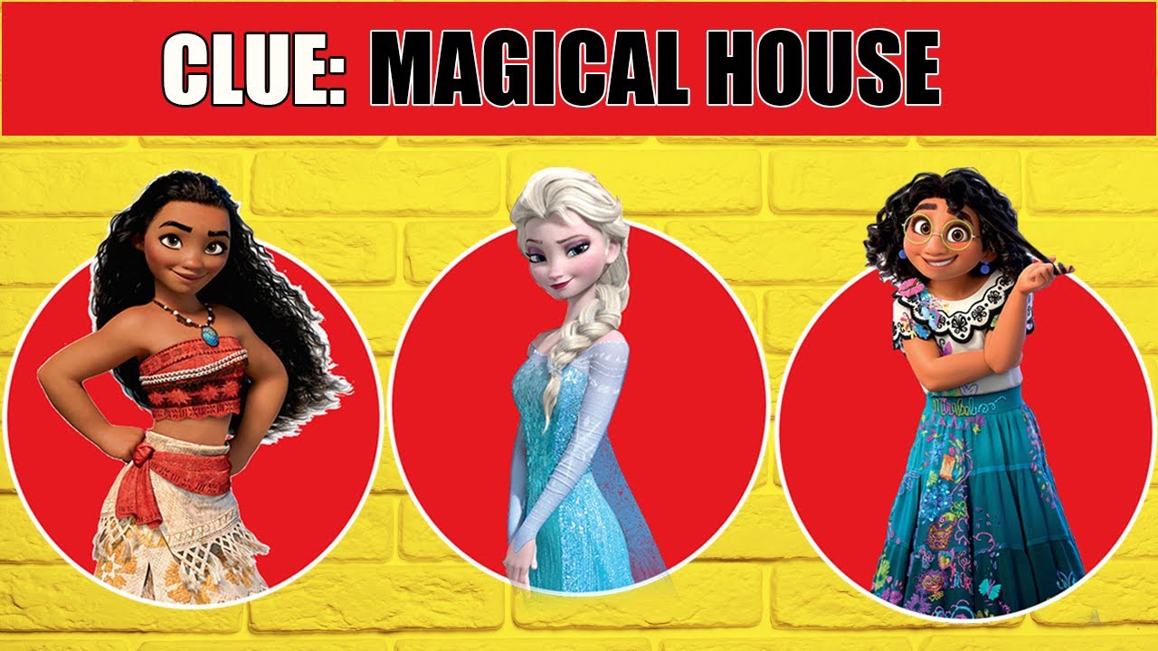 Disney Character Clue Challenge | Guess Who Only with One Hint | Disney Quiz