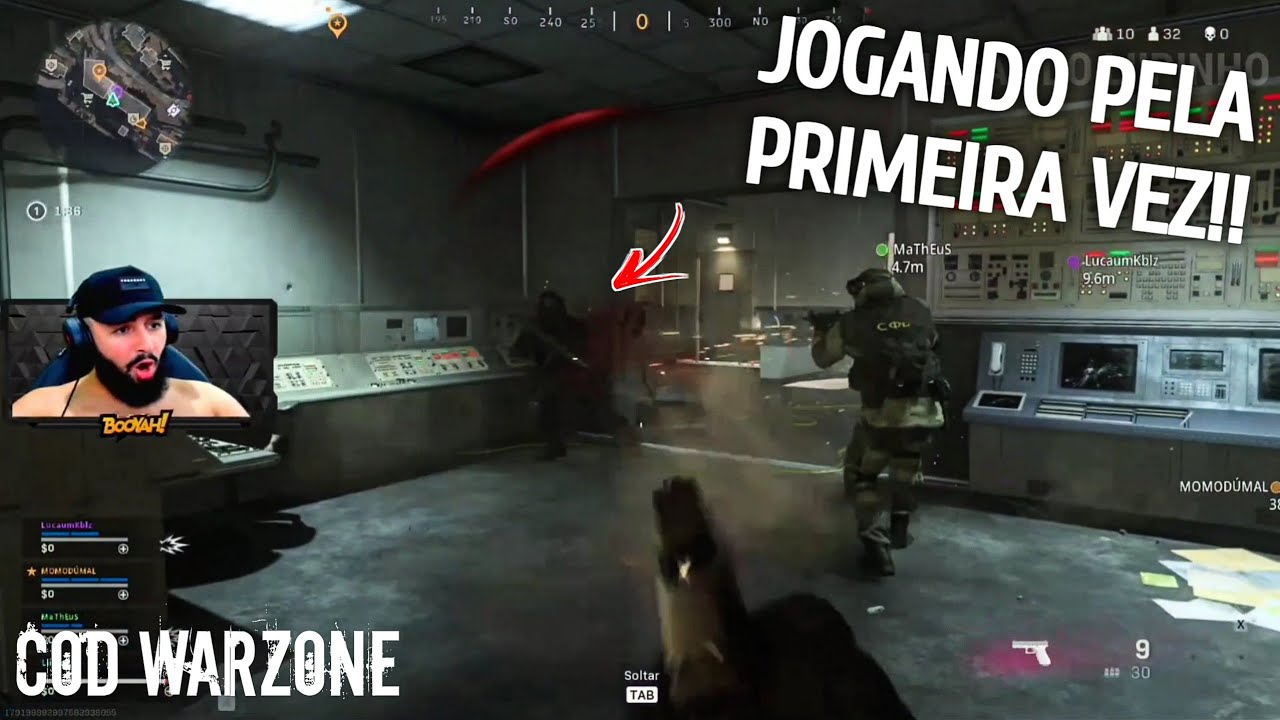 LIIPINHO JOGANDO COD WARZONE | Ft: Bahia, Morais e Lucaum 