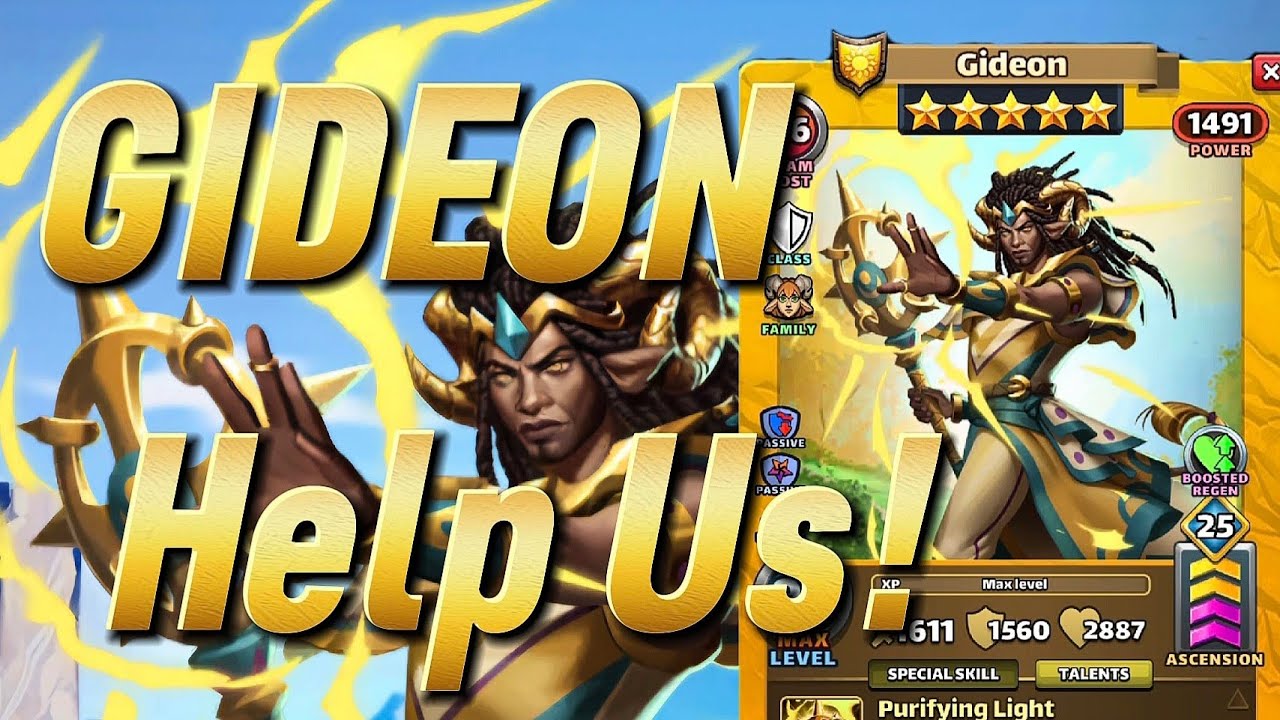GIDEON can he tame the Wild Beast! Top Defensive Hero or a waste of open space?🤔 |Empires & Puzzles