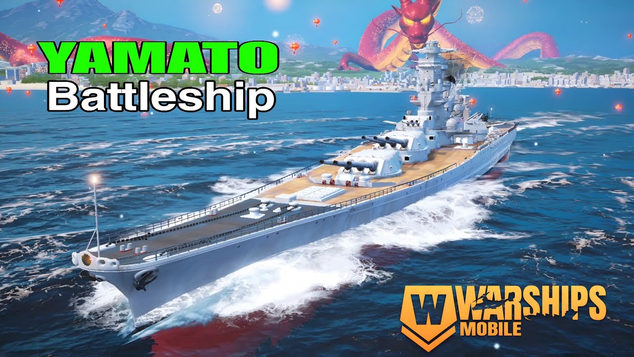 WARSHIP MOBILE - Battleship YAMATO in action