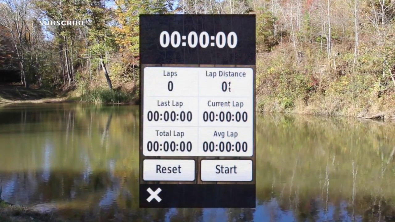 GARMIN ALPHA 100 - STOPWATCH
