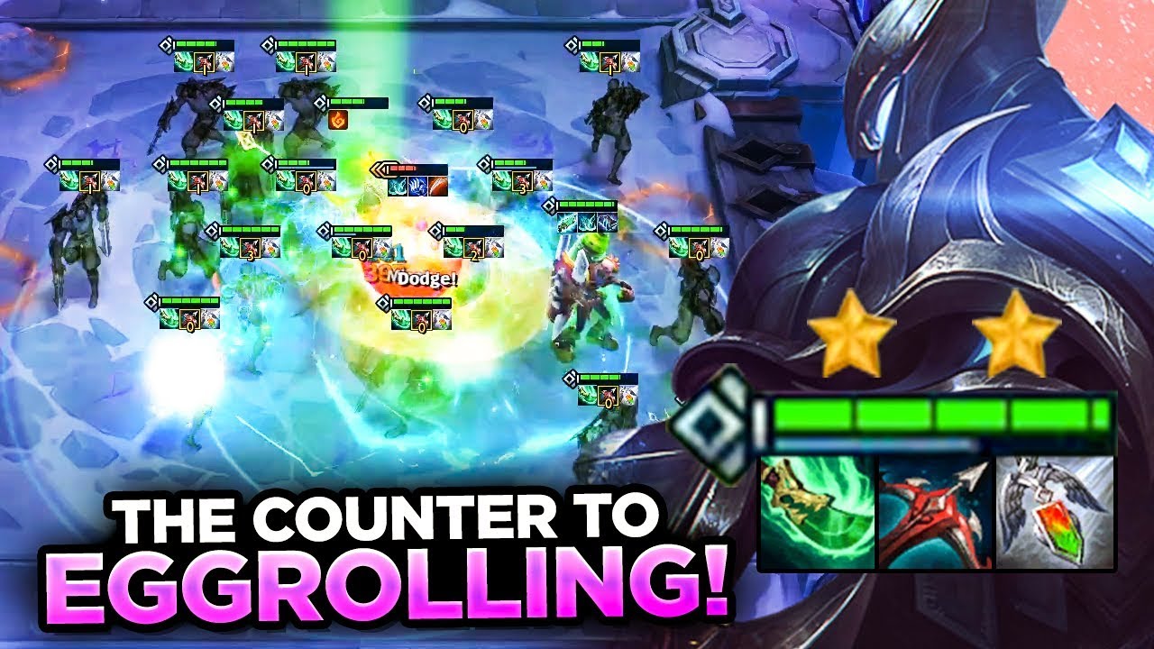 THE COUNTER TO EGGROLLING! I'M READY FOR ALLSTARS! | TFT | Teamfight Tactics