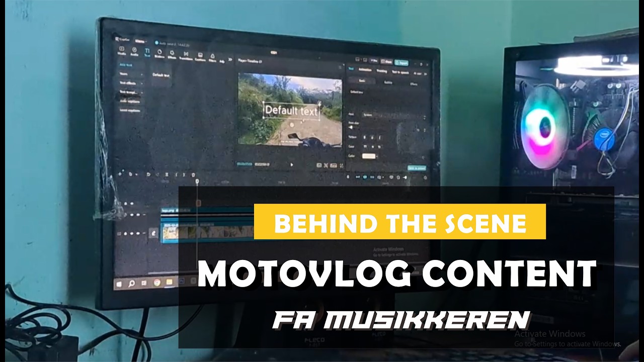 Behind the Scene Motovlog FAMusikKeren