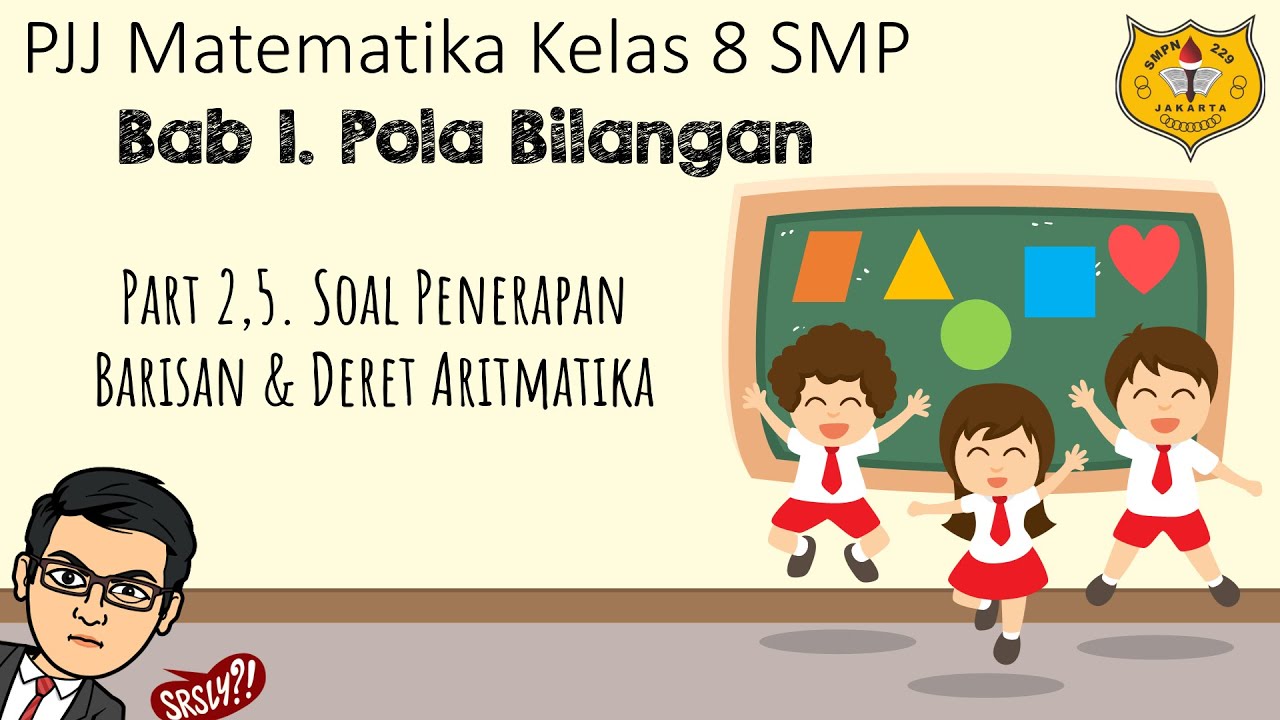 Pola Bilangan [Part 2,5] - Soal Barisan dan Deret Aritmatika