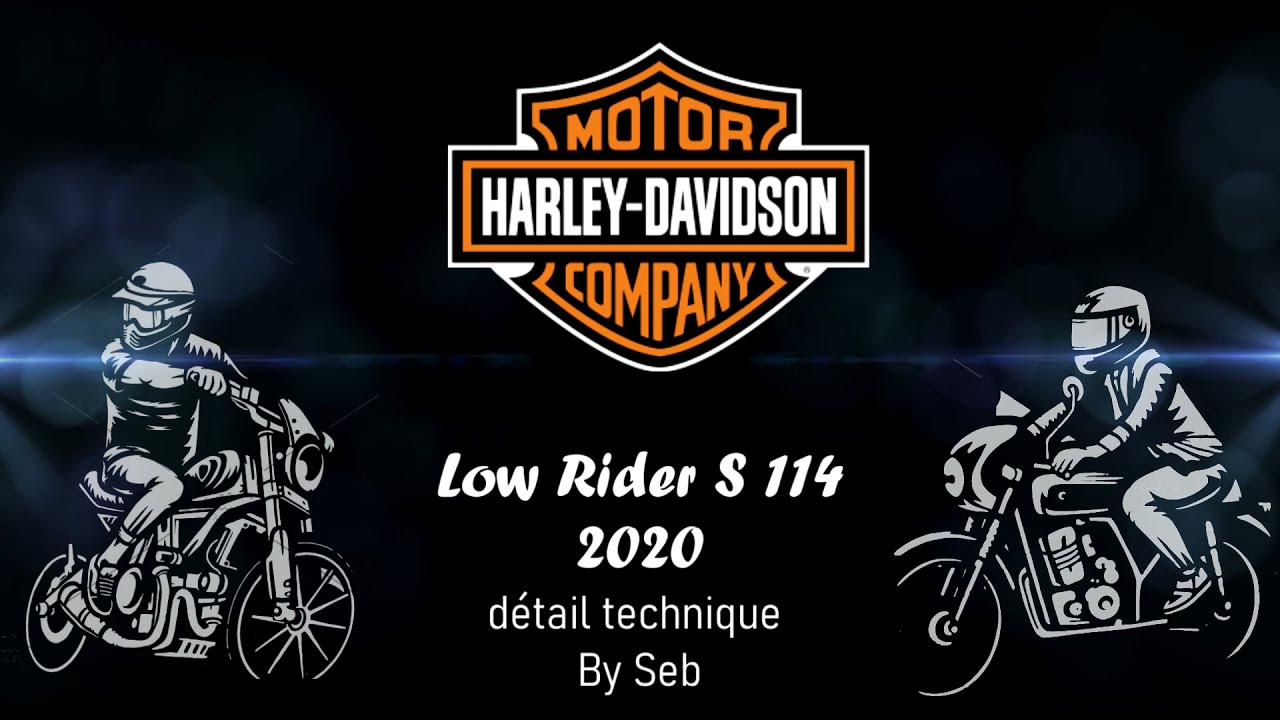 Harley Davidson Low Rider S 114, les détails By Prof Seb!