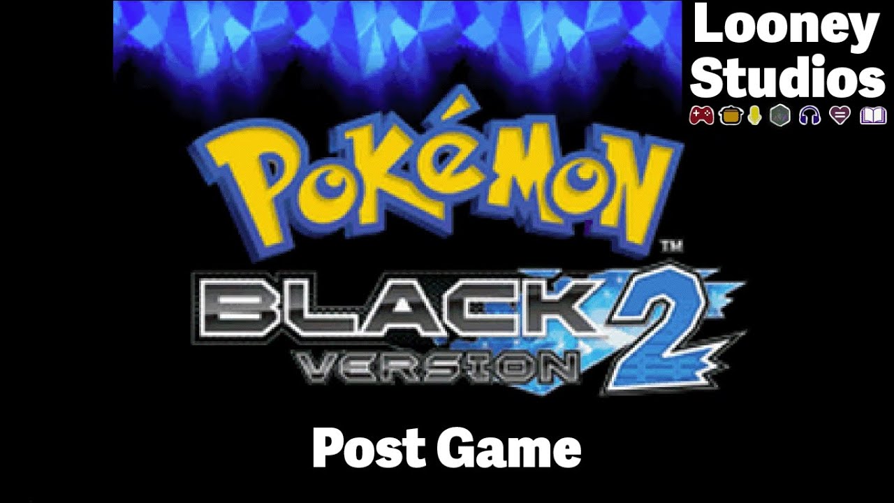 Pokemon Black 2 Post Game Movie | Full Playthrough No Commentary