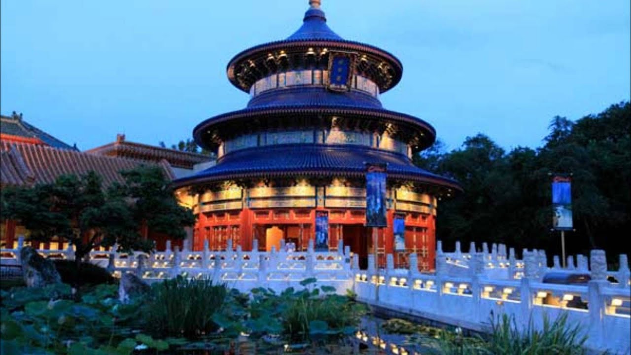 Epcot China Pavilion full Music  loop