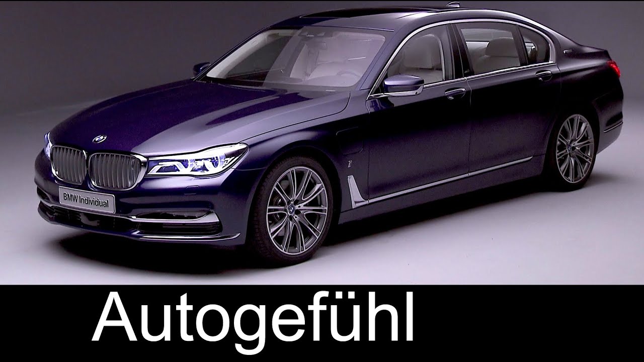 BMW Individual 740Le iPerformance centennial special edition 7-Series 7er Plugin-Hybrid