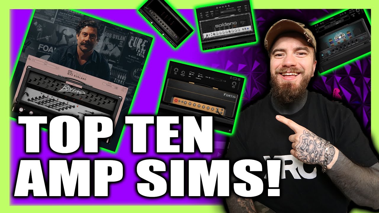 TOP TEN AMP SIMS FOR METAL! (2025)