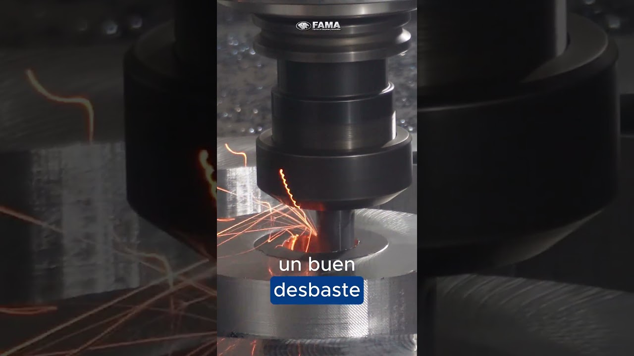 &iquest;Qu&eacute; es el desbaste y el acabado en maquinado?  #cnc #desbaste #acabado #shorts #maquinas