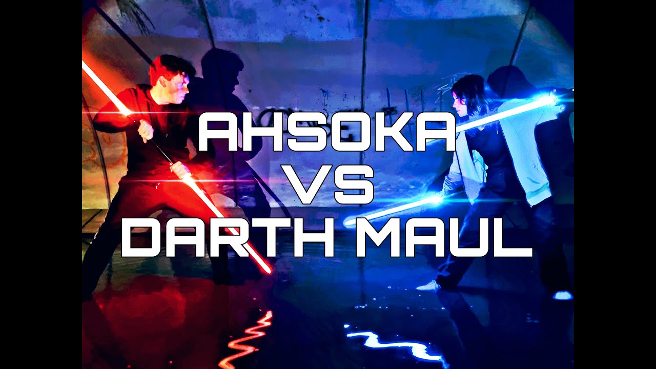 Ahsoka vs Darth Maul