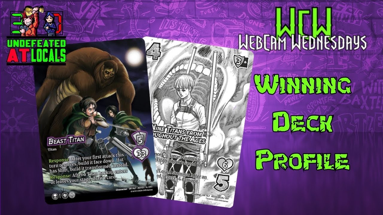Winners Spotlight! Beast Titan Deck Profile! UniVersus CCG 