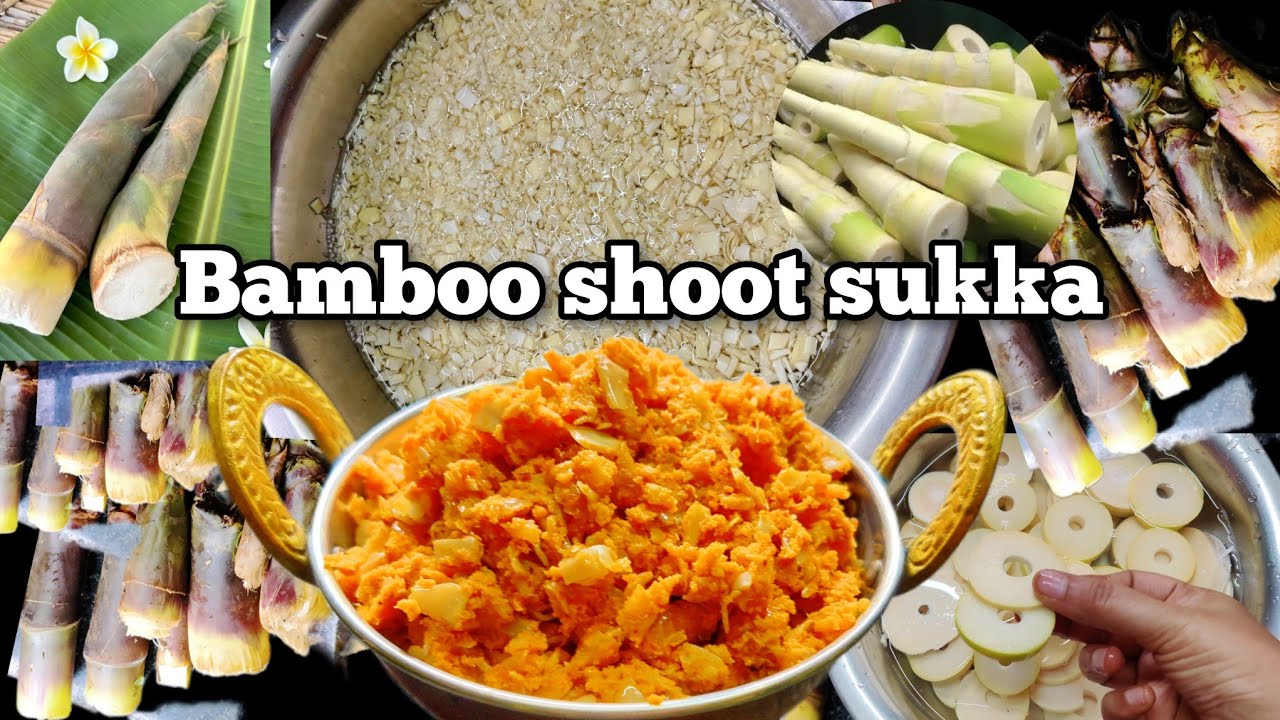 Bamboo Shoot Sukka/ kirla neeli sukke/Tender bamboo shoot Curry /kanile sukka/ konkani recipe